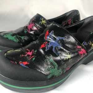 DANSKO Frog Print Waterproof Comfort Clogs Size 6